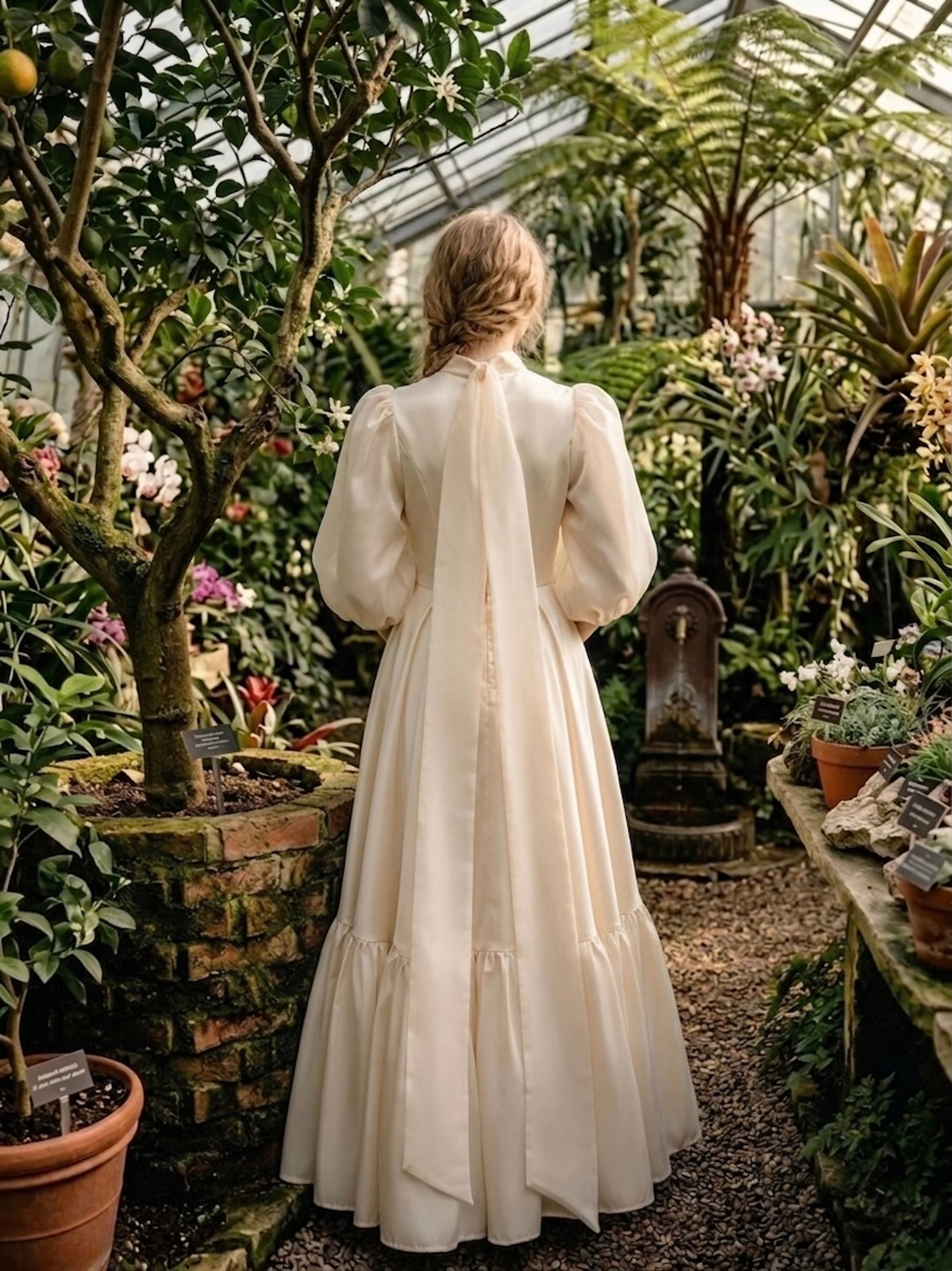 Cream Silky Grace Teen