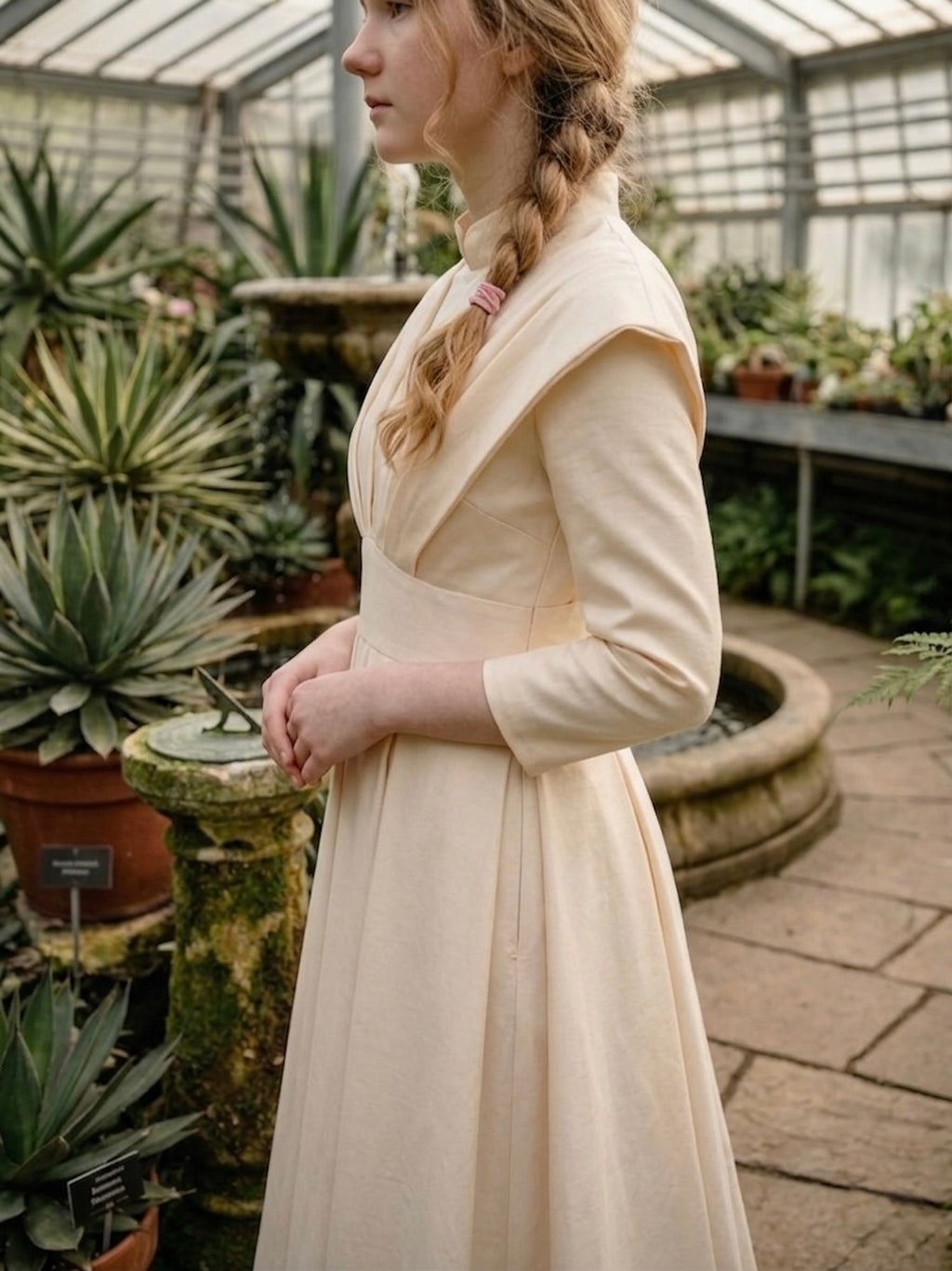 Cream Satin Arc Teen