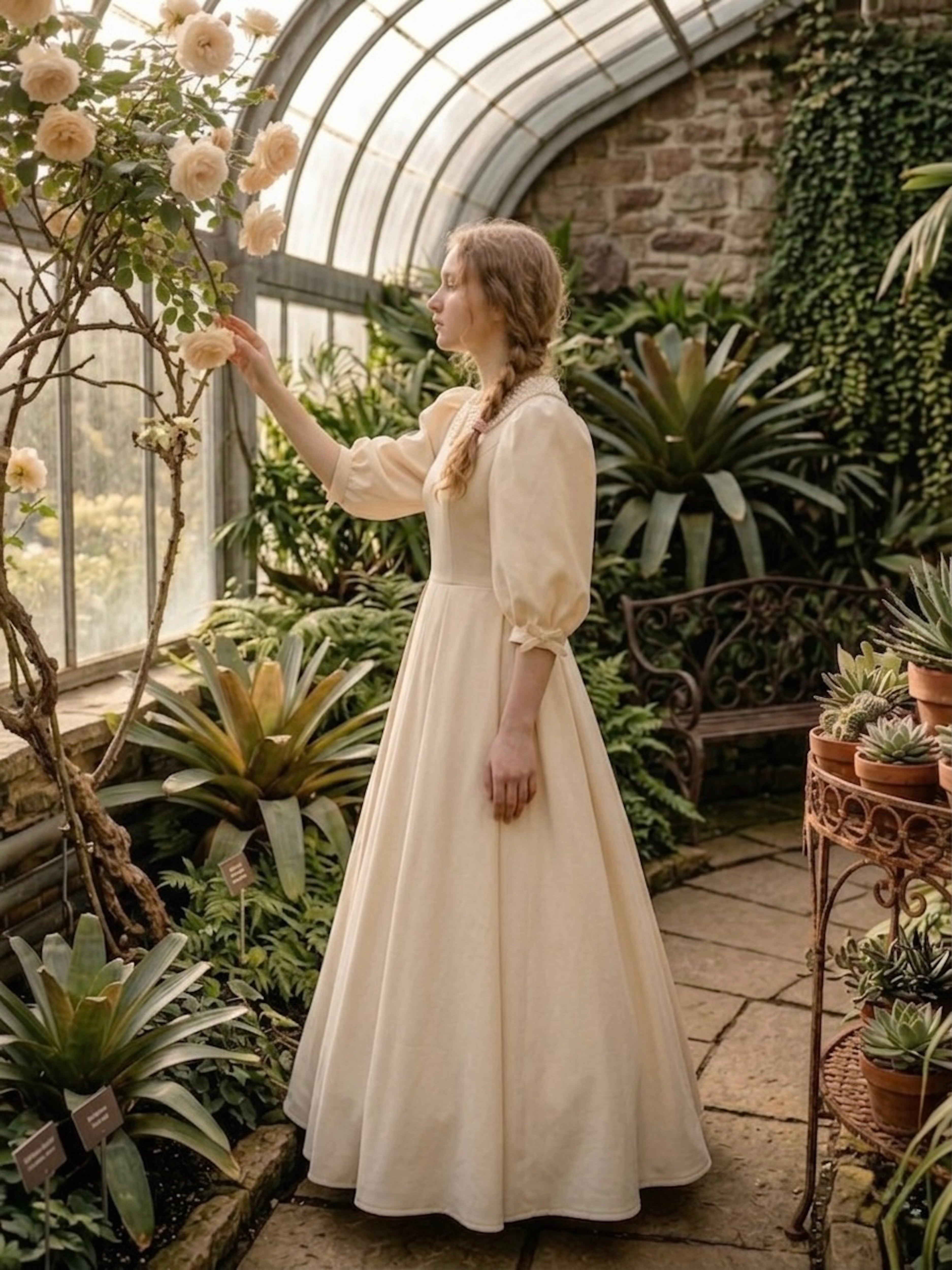 Cream Pearl Point Teen