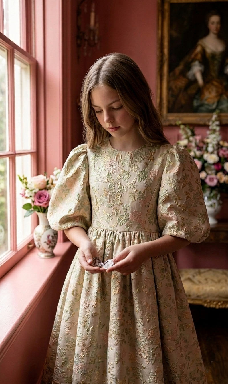 Soft Petal Brocade Teen