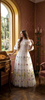 Ivory Butterfly Meadow Teen