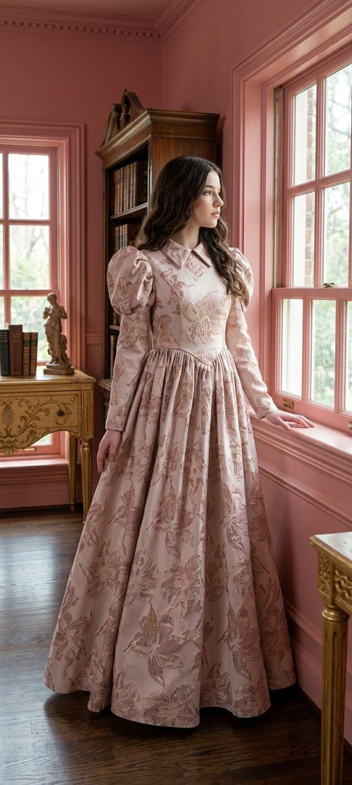 Mauve Petal V-line Teen