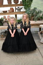 Black Garden Brocade