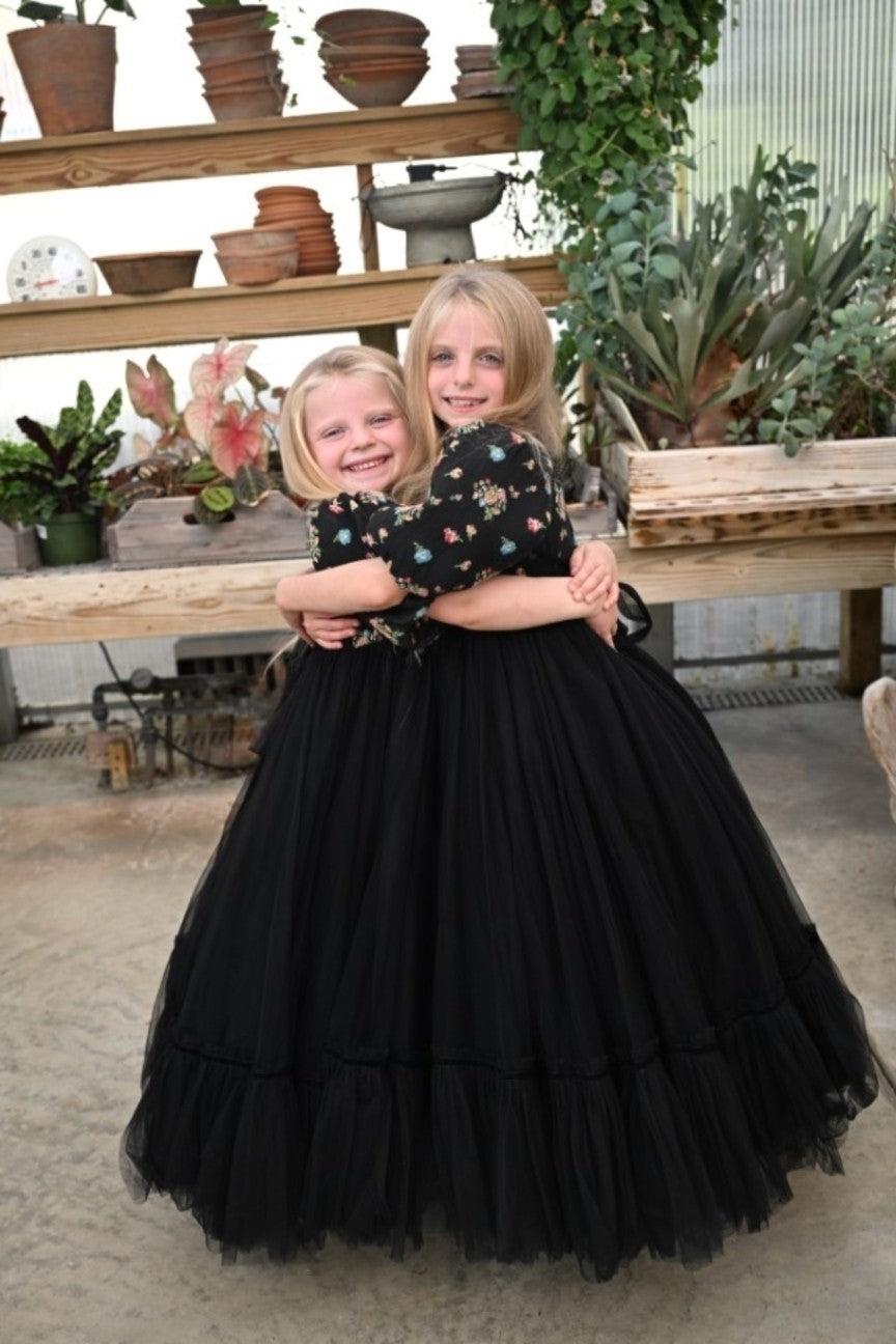 Black Garden Brocade