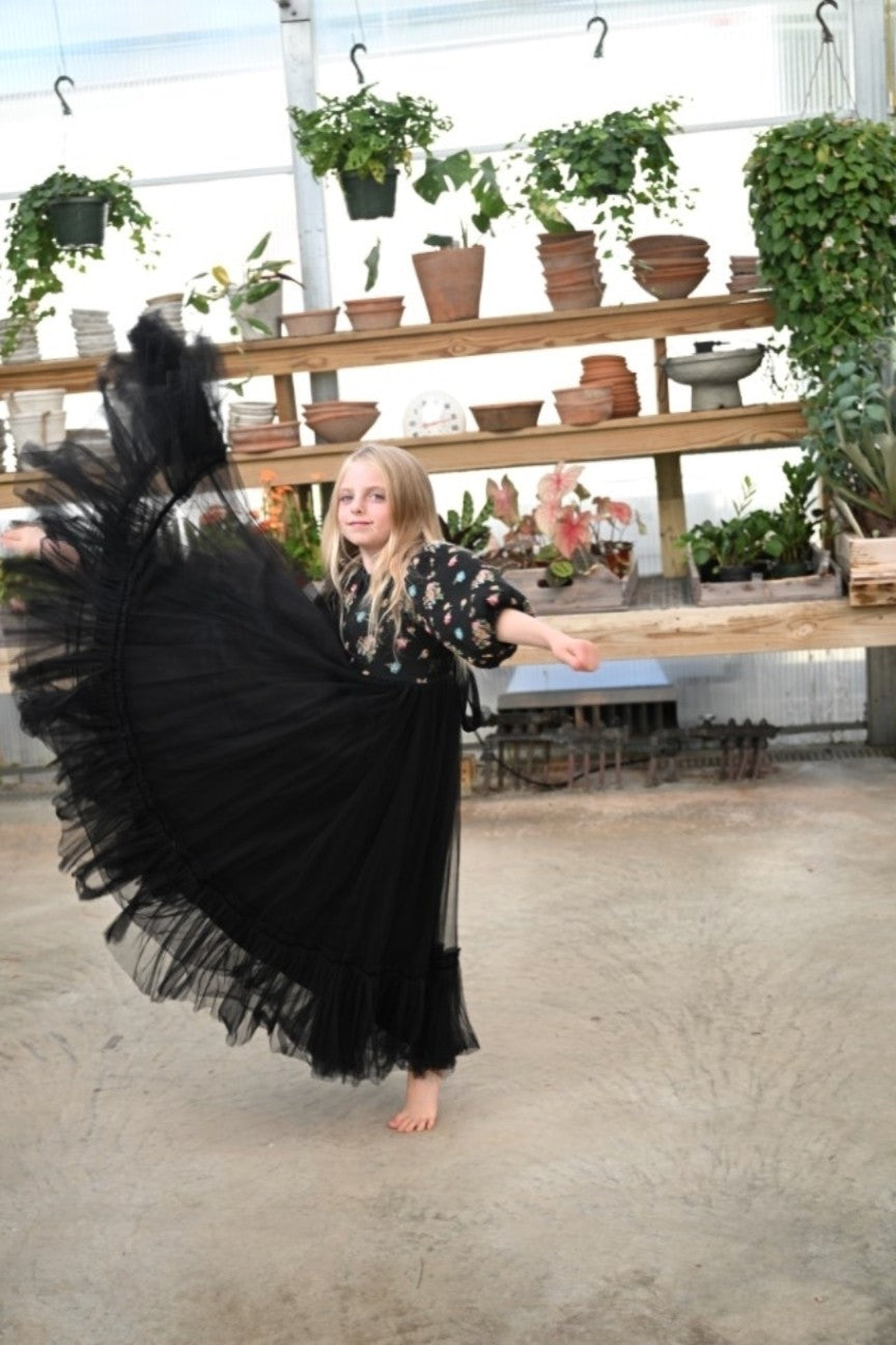 Black Garden Brocade