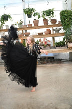 Black Garden Brocade