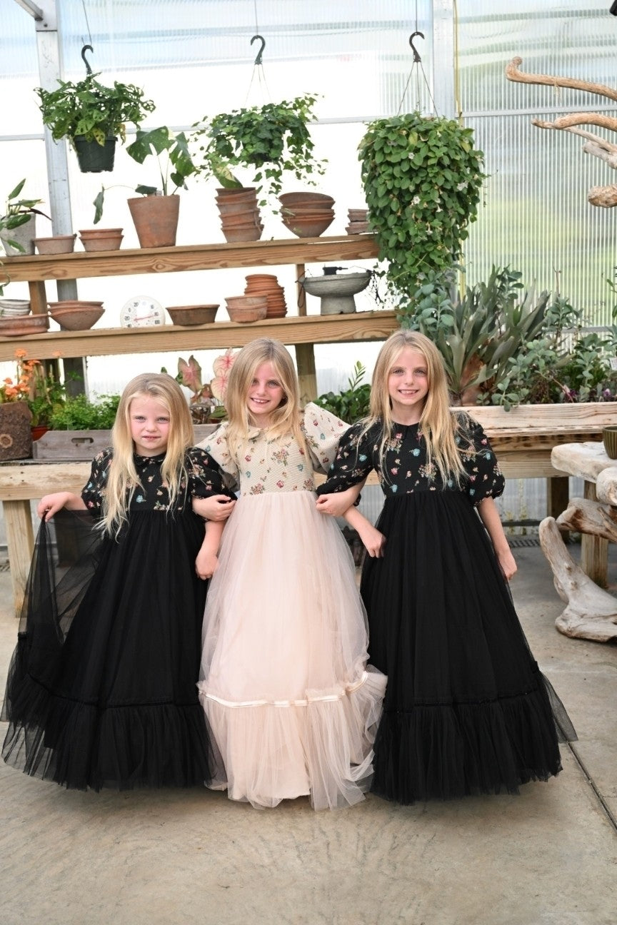 Black Garden Brocade