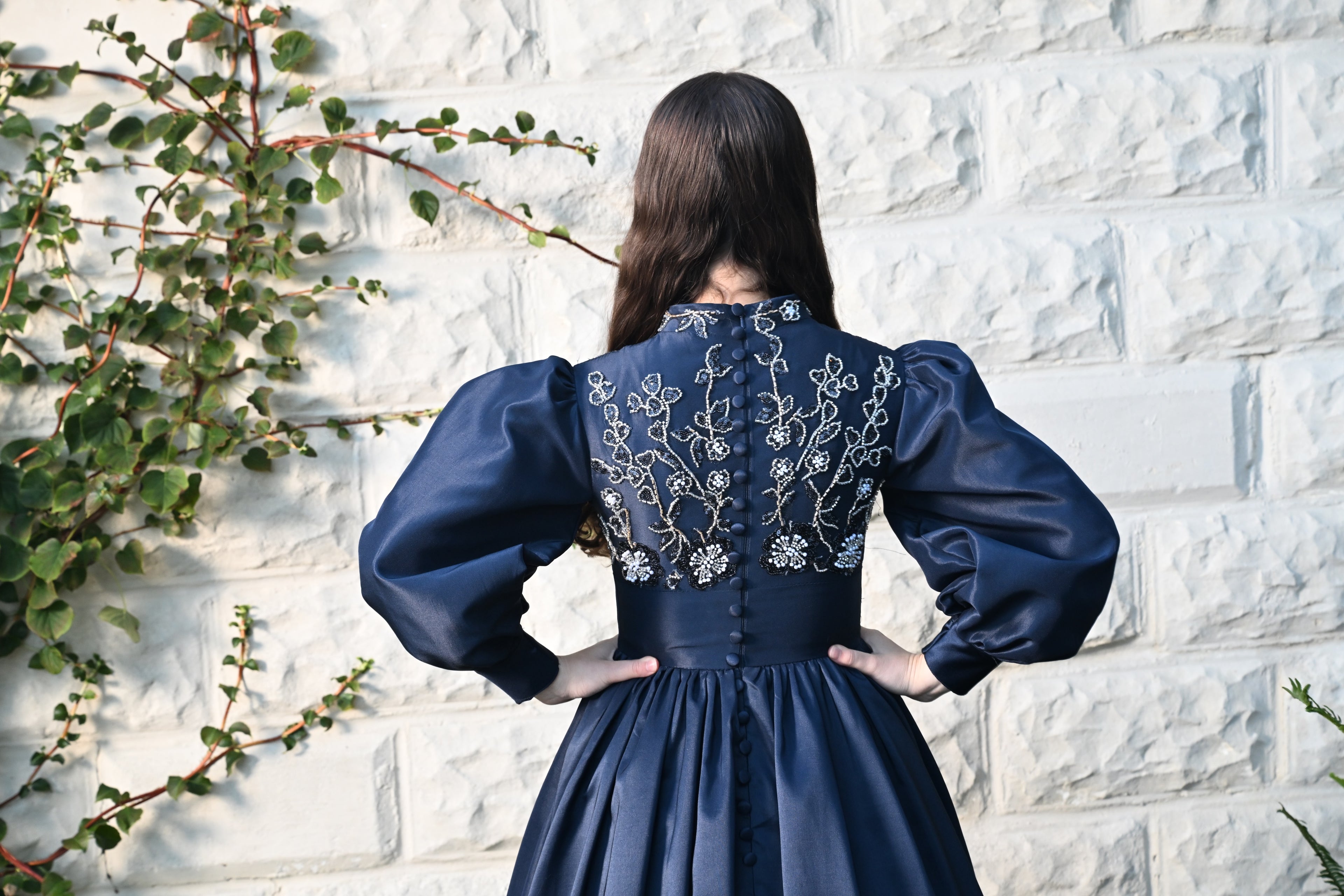 Navy Blue Gleamline Teen