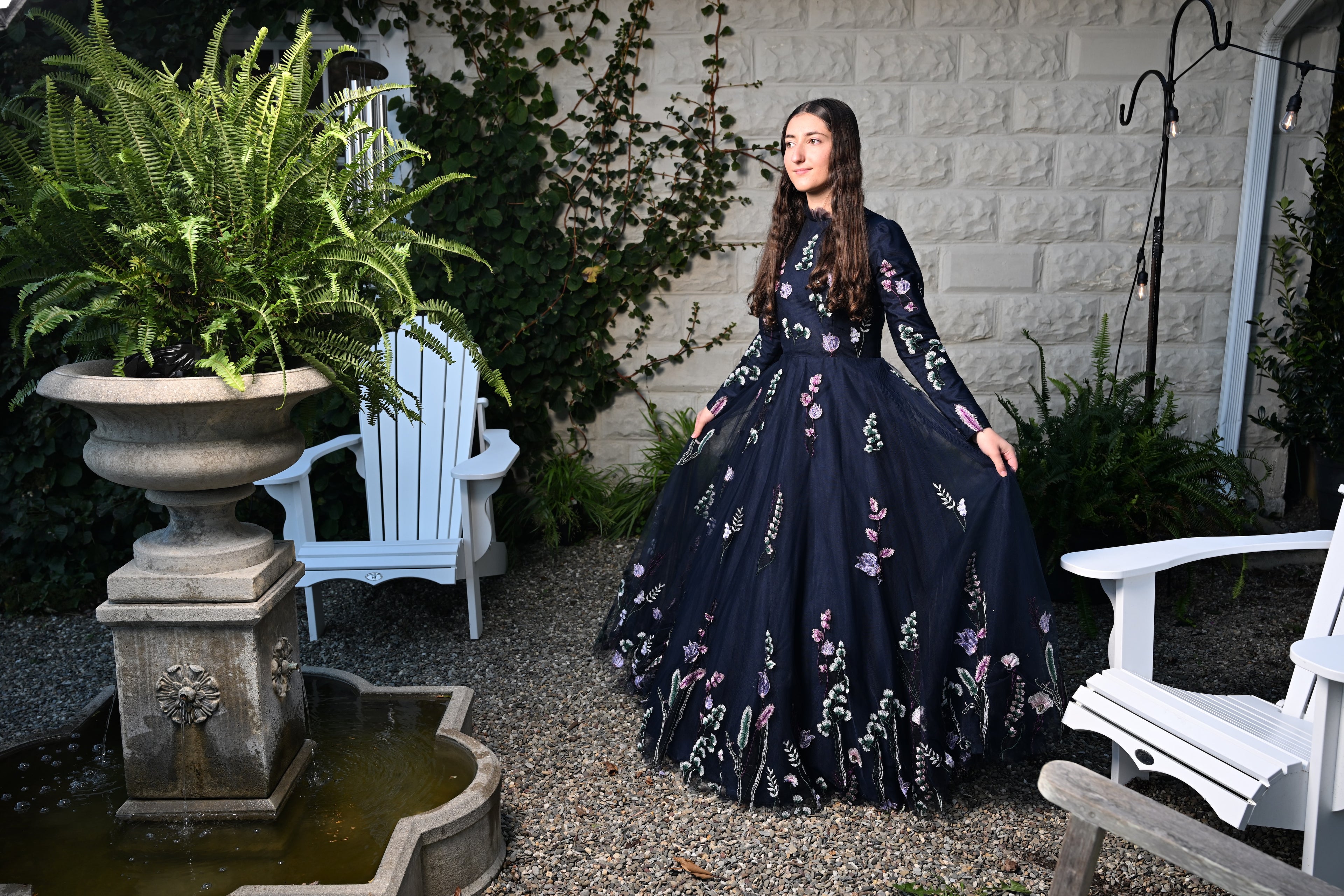 Navy Blue Gardenlift Teen