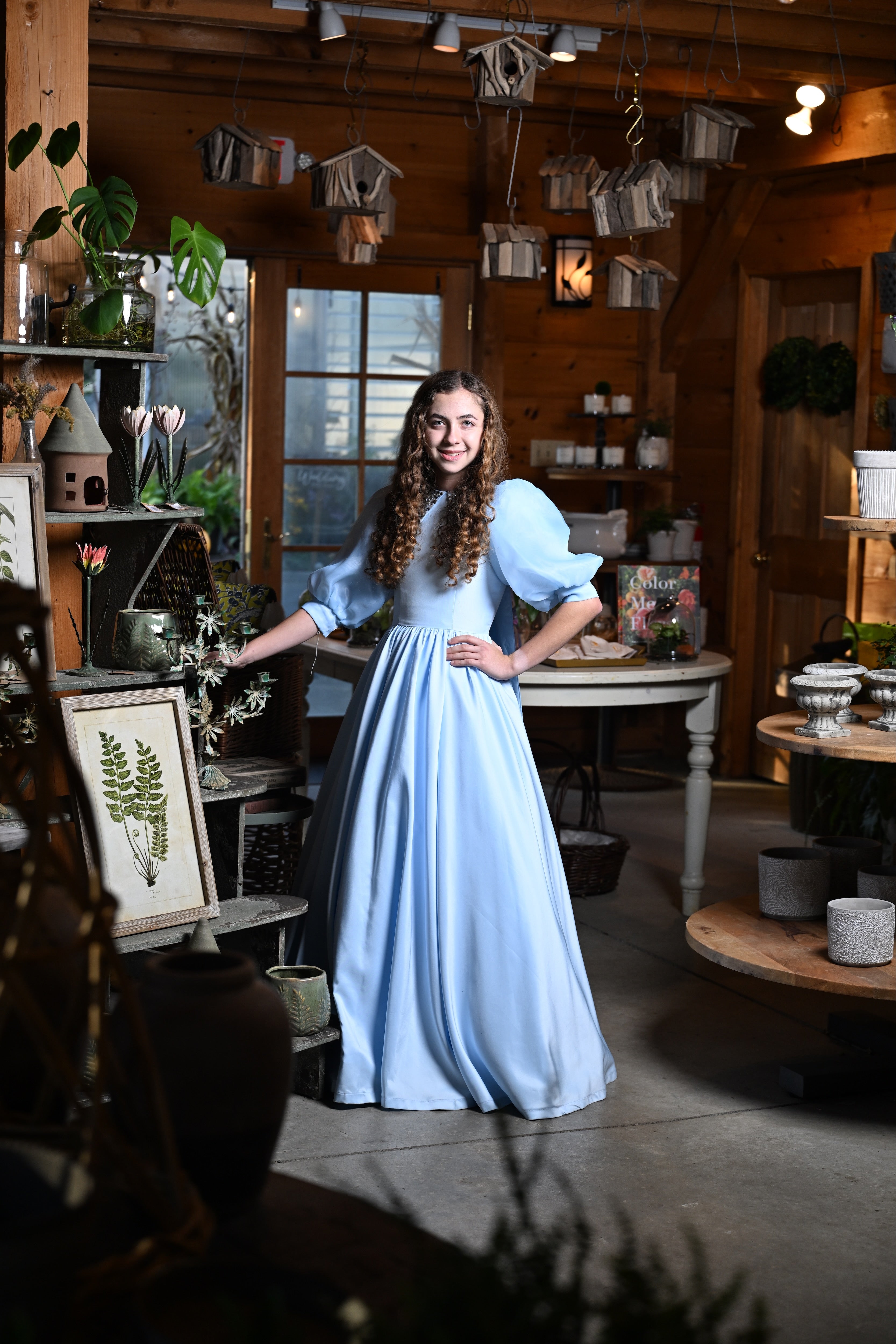Light Blue Crystal Collar Teen