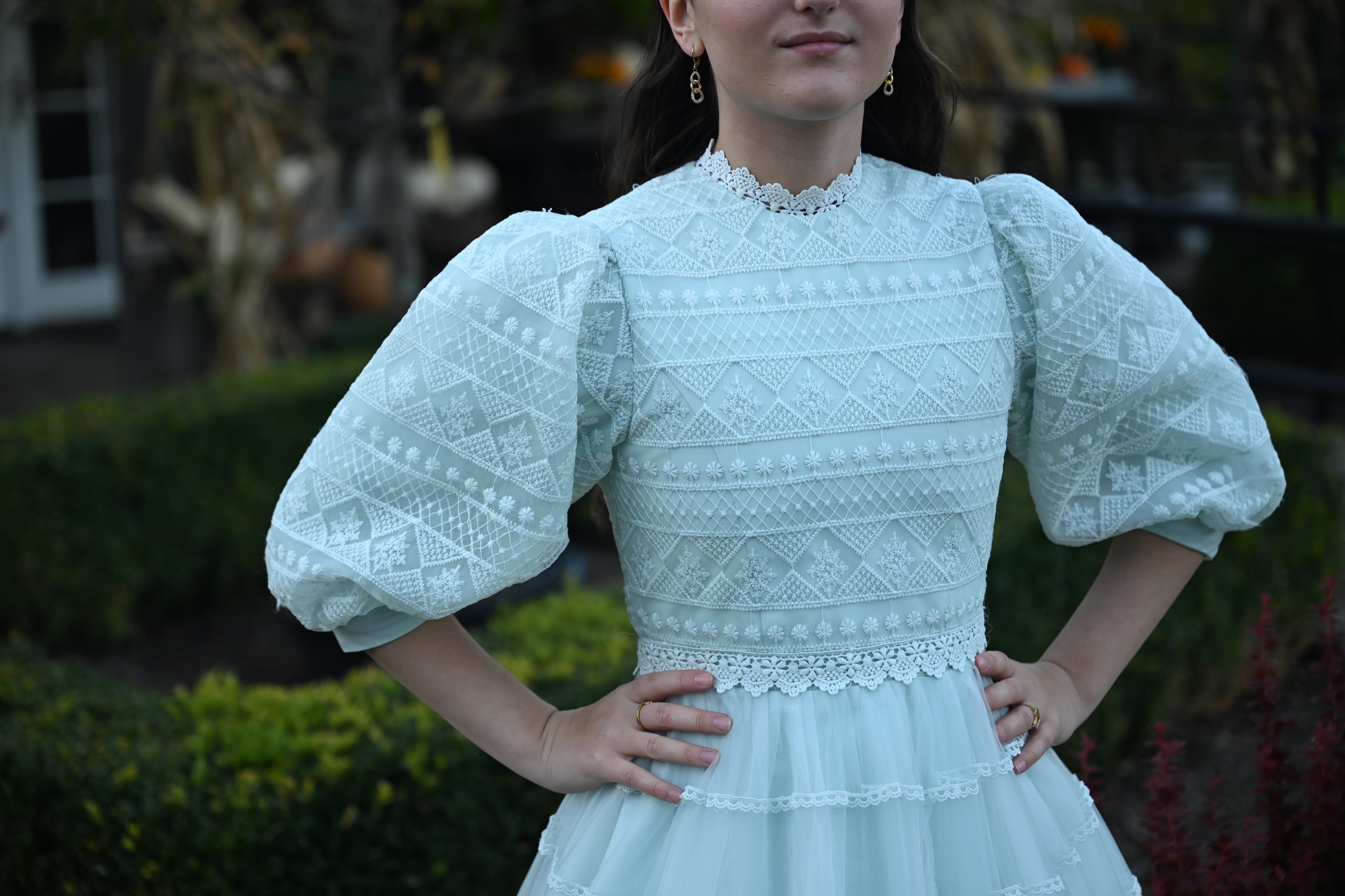 Mint Green Laceband Teen