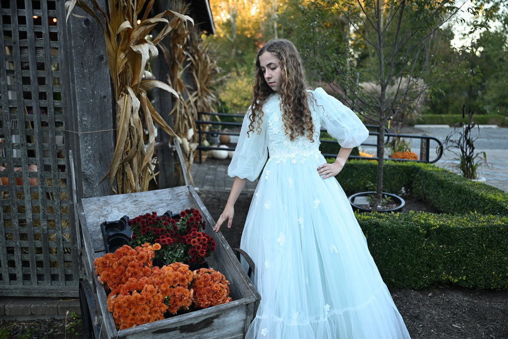 Mint Green Lacefall Teen