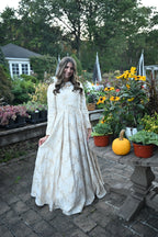 Gilded Jacquard Brocade Teen
