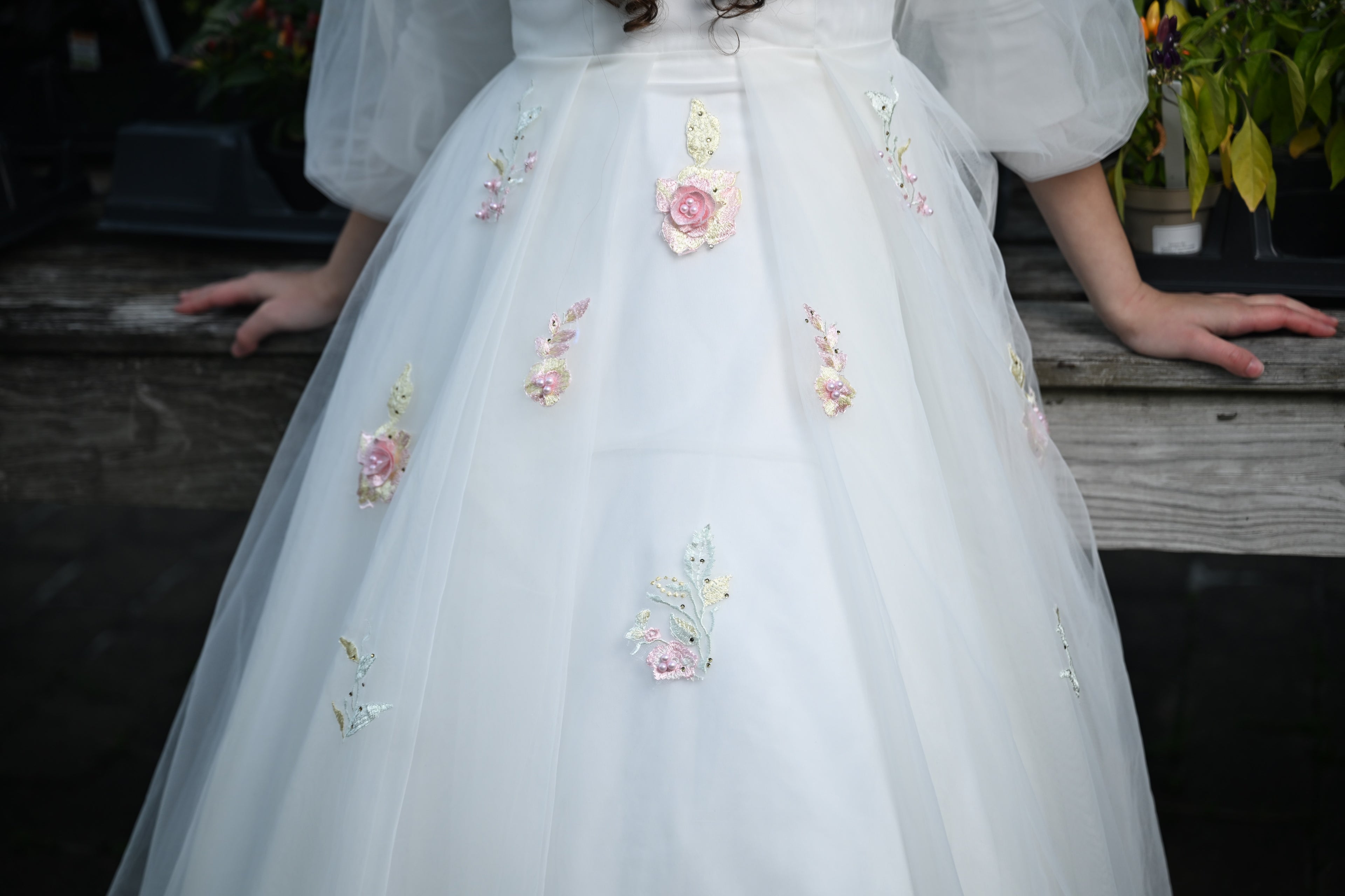 Ivory Tulle Pastelcrest Teen