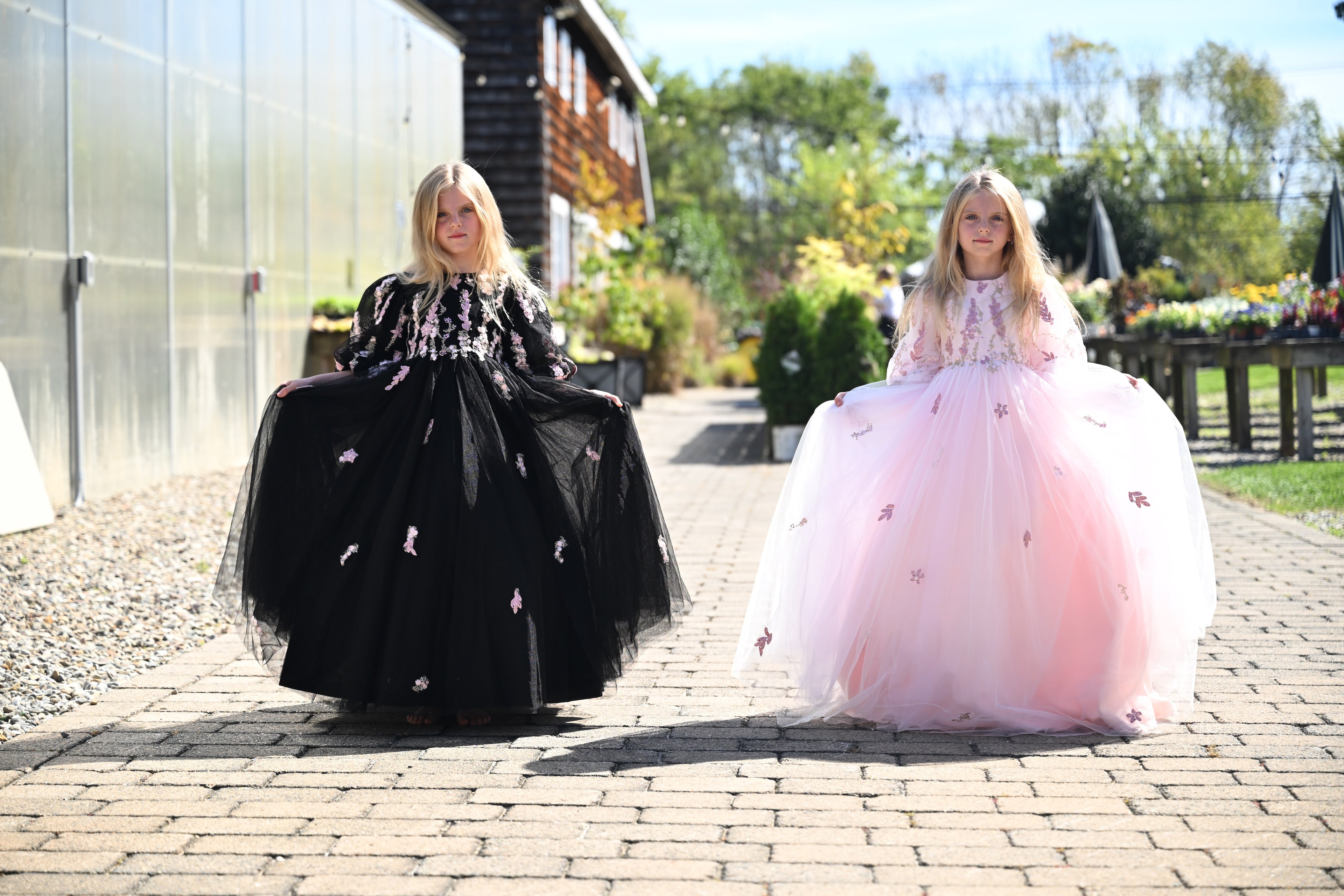 Pink Scattered Stardust & Black Scattered Stardust