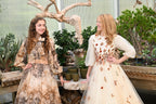 Autumn Foliage Teen & Cocoa Whirl Chiffon Teen