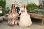 Autumn Foliage Teen & Cocoa Whirl Chiffon Teen