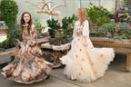 Autumn Foliage Teen & Cocoa Whirl Chiffon Teen