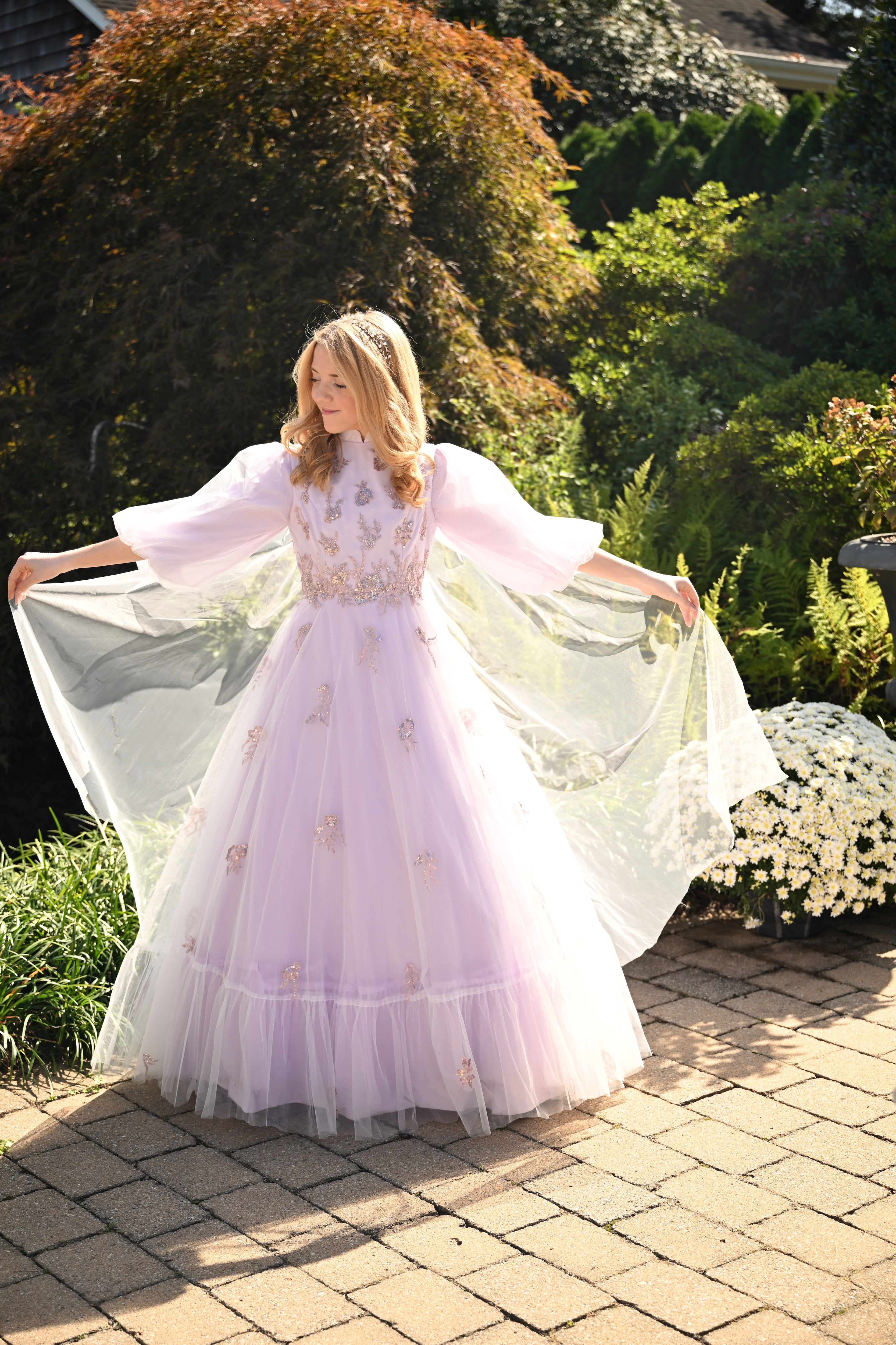 Lavender Sparkle Fade Teen