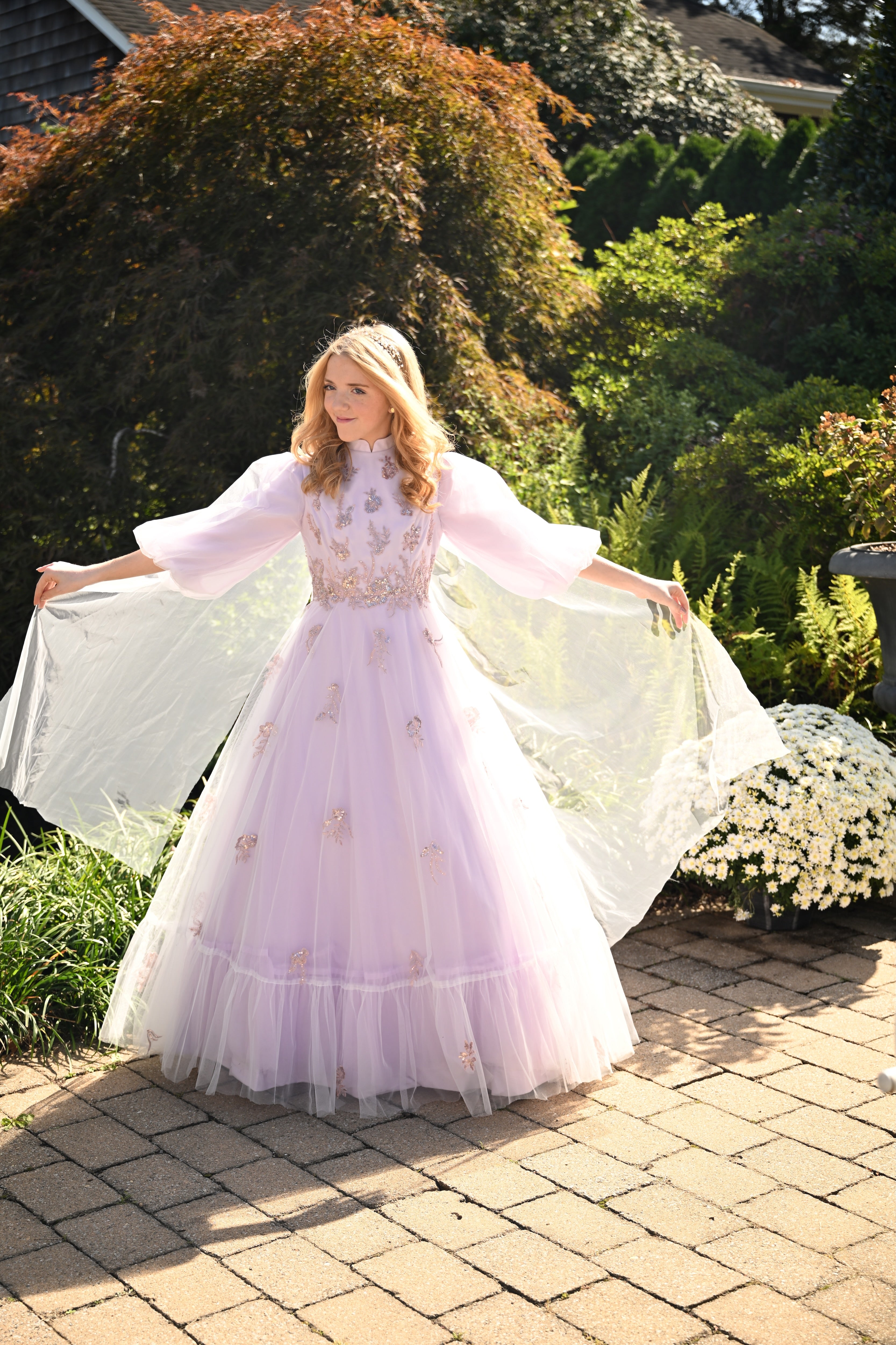 Lavender Sparkle Fade Teen