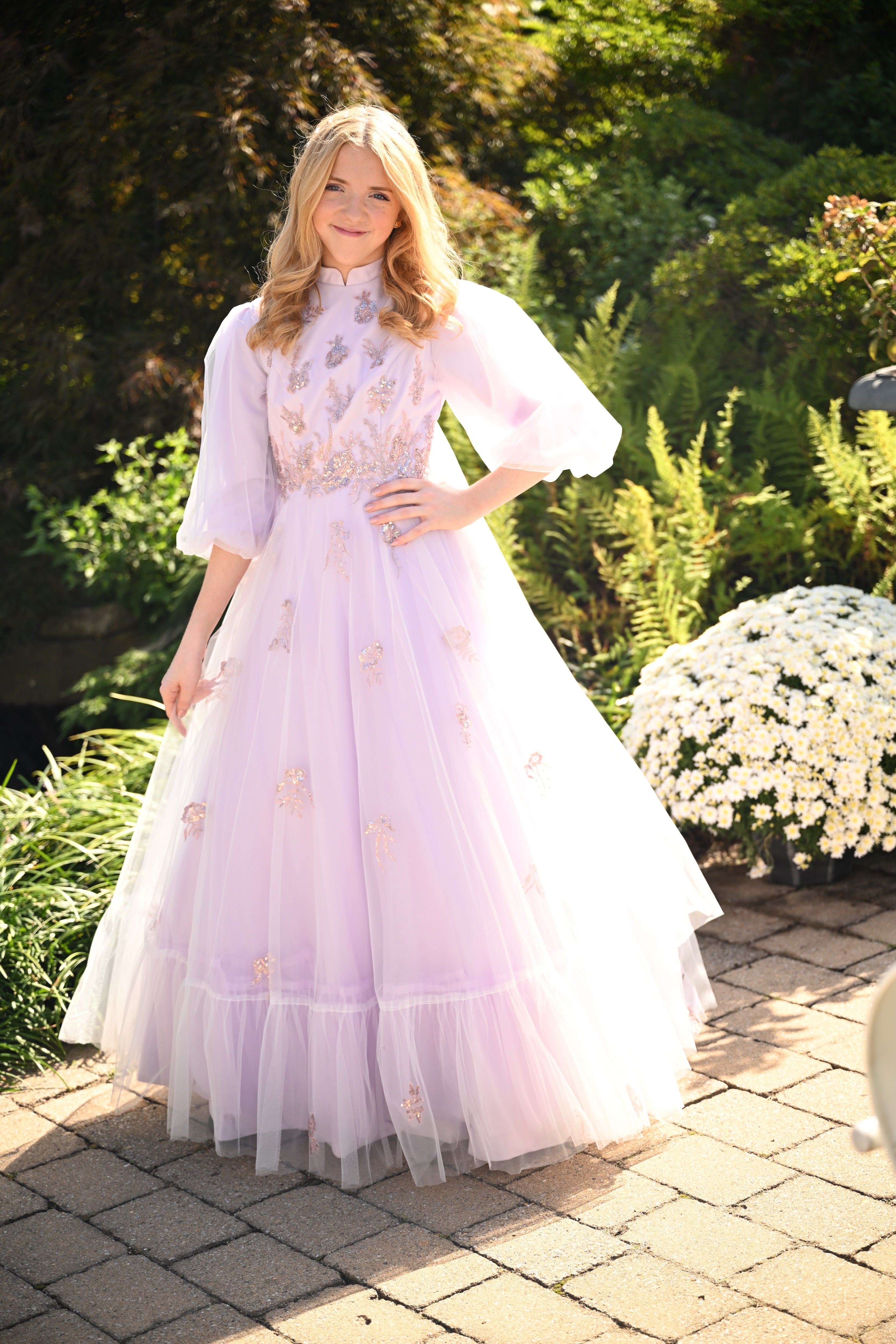 Lavender Sparkle Fade Teen