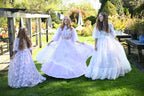 Lavender Sparkle Fade Teen & Lavender Lacefall Teen & Lavender Flutter