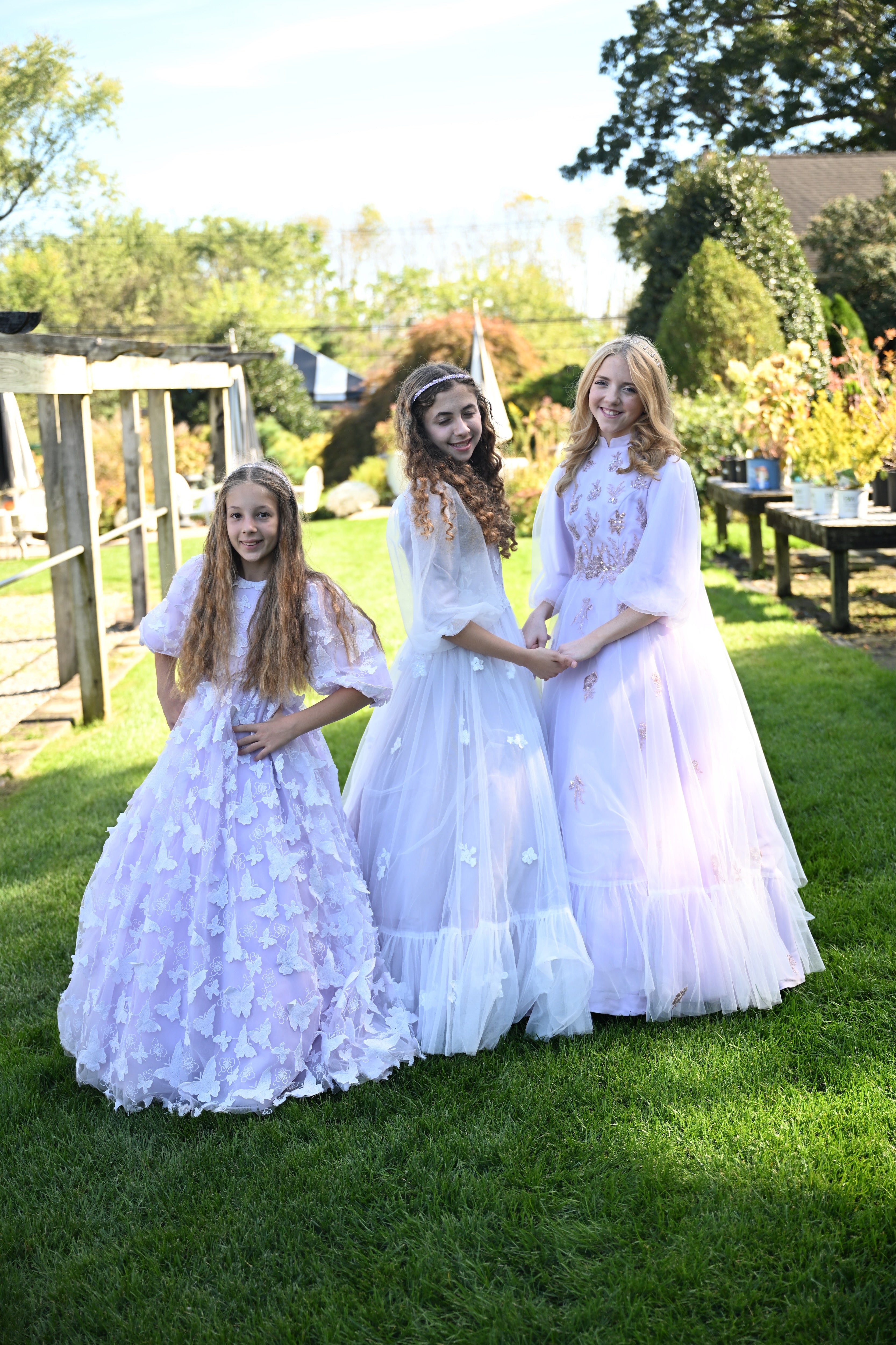 The Lavender Sparkle Fade Teen & The Lavender Lacefall Teen & This dreamy Lavender Flutter