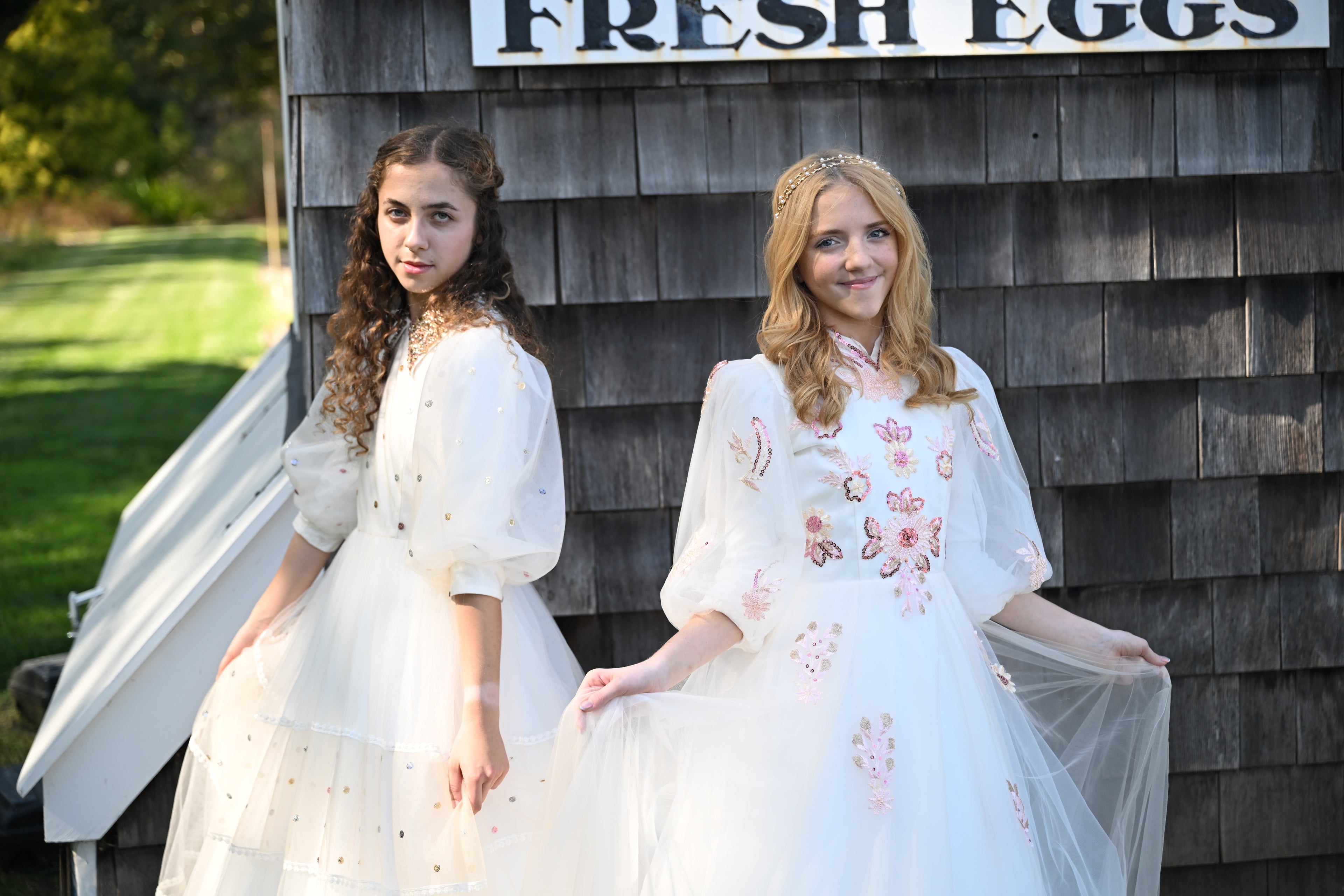 Glimmer Dots Teen & Champagne Shimmerveil Teen