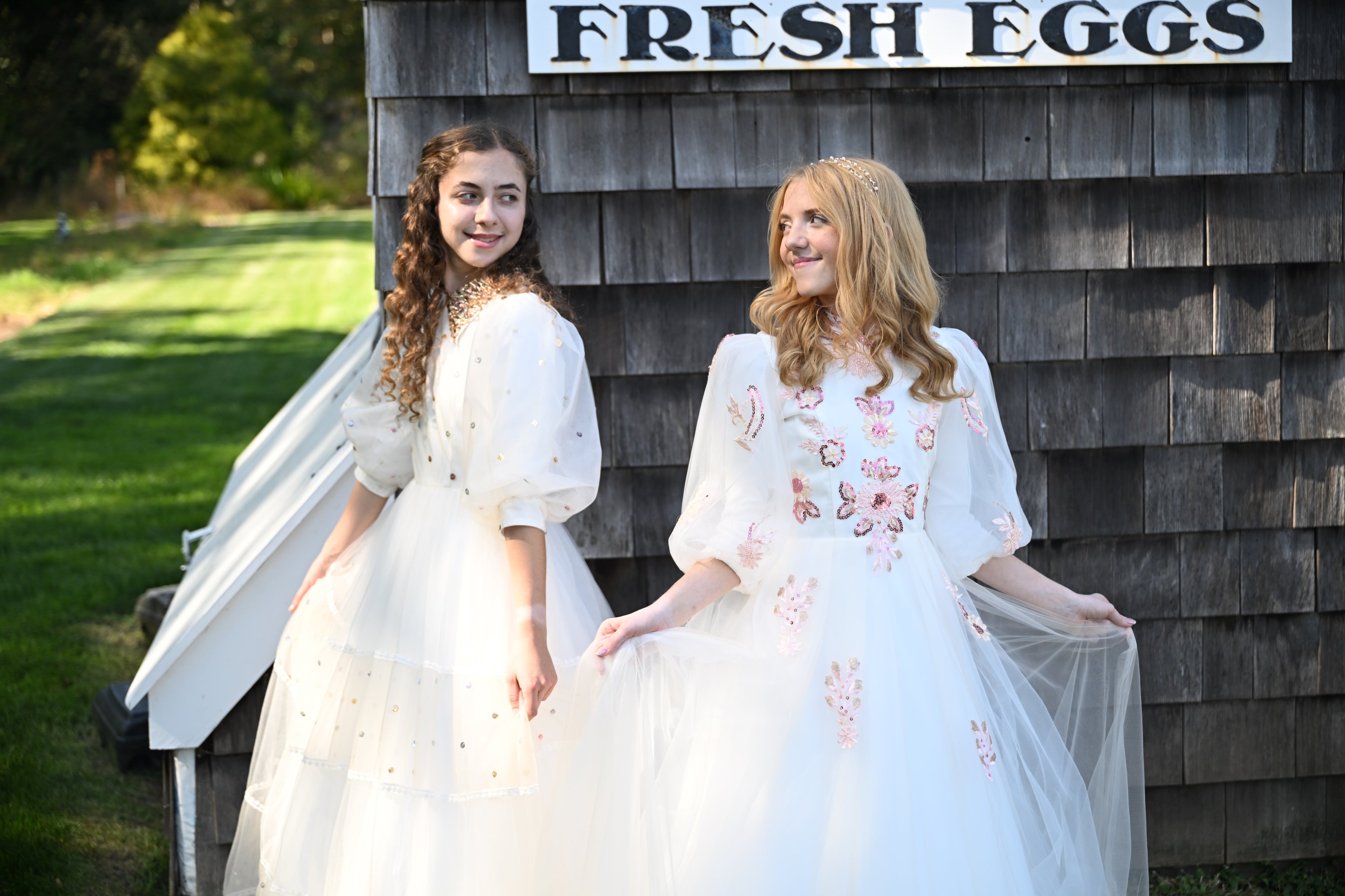 Glimmer Dots Teen & Champagne Shimmerveil Teen