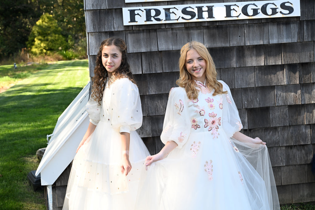 Glimmer Dots Teen & Champagne Shimmerveil Teen