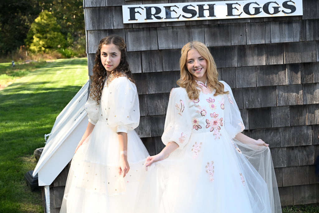Glimmer Dots Teen & Champagne Shimmerveil Teen
