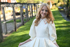 Cream Honeycomb Textured Teen