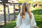 Cream Honeycomb Textured Teen