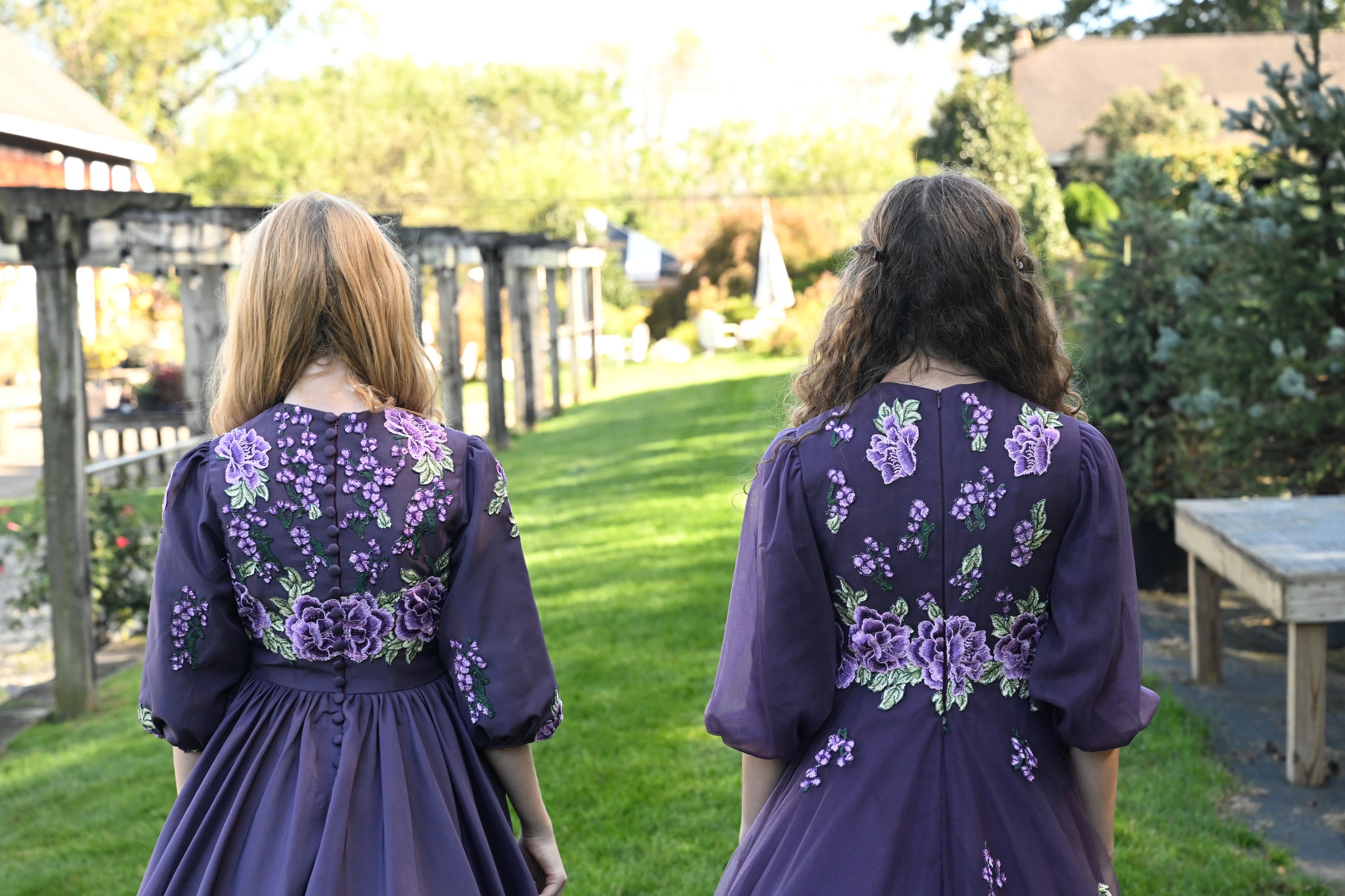 Plum Satinbloom Teen & Plum Petalfall Teen