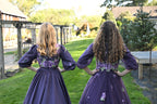 Plum Satinbloom Teen & Plum Petalfall Teen
