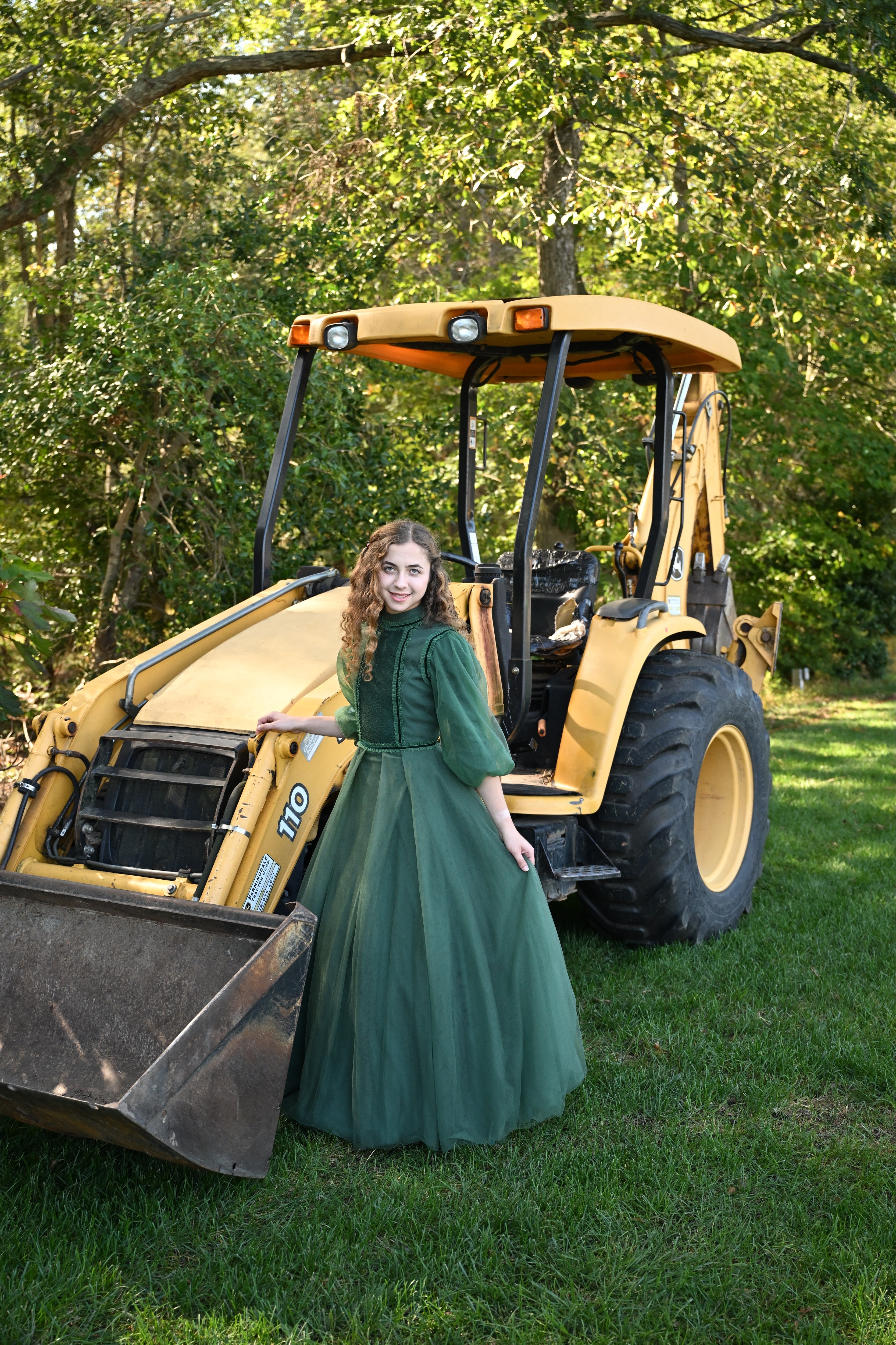 Emerald Lace Regency Teen