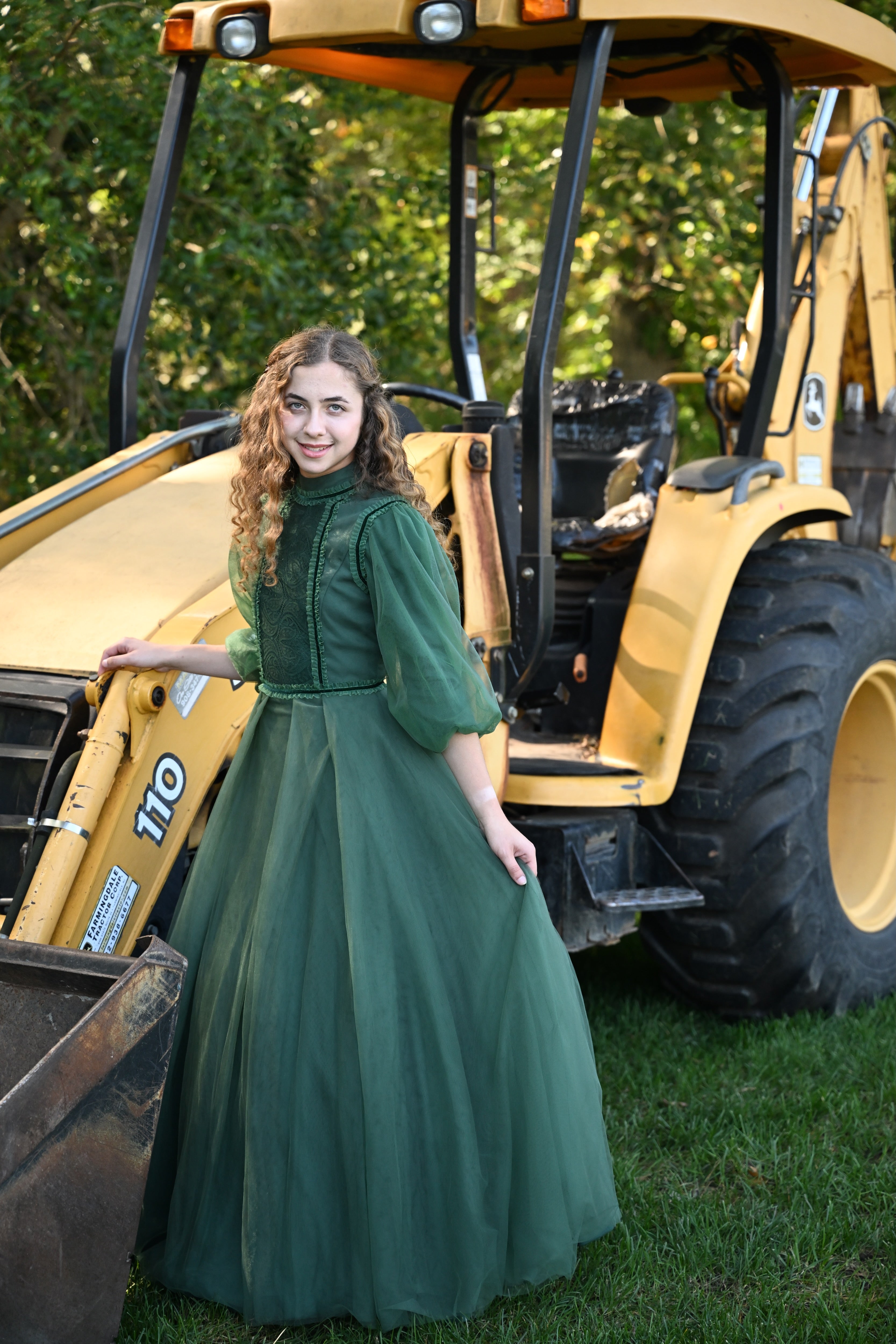 Emerald Lace Regency Teen