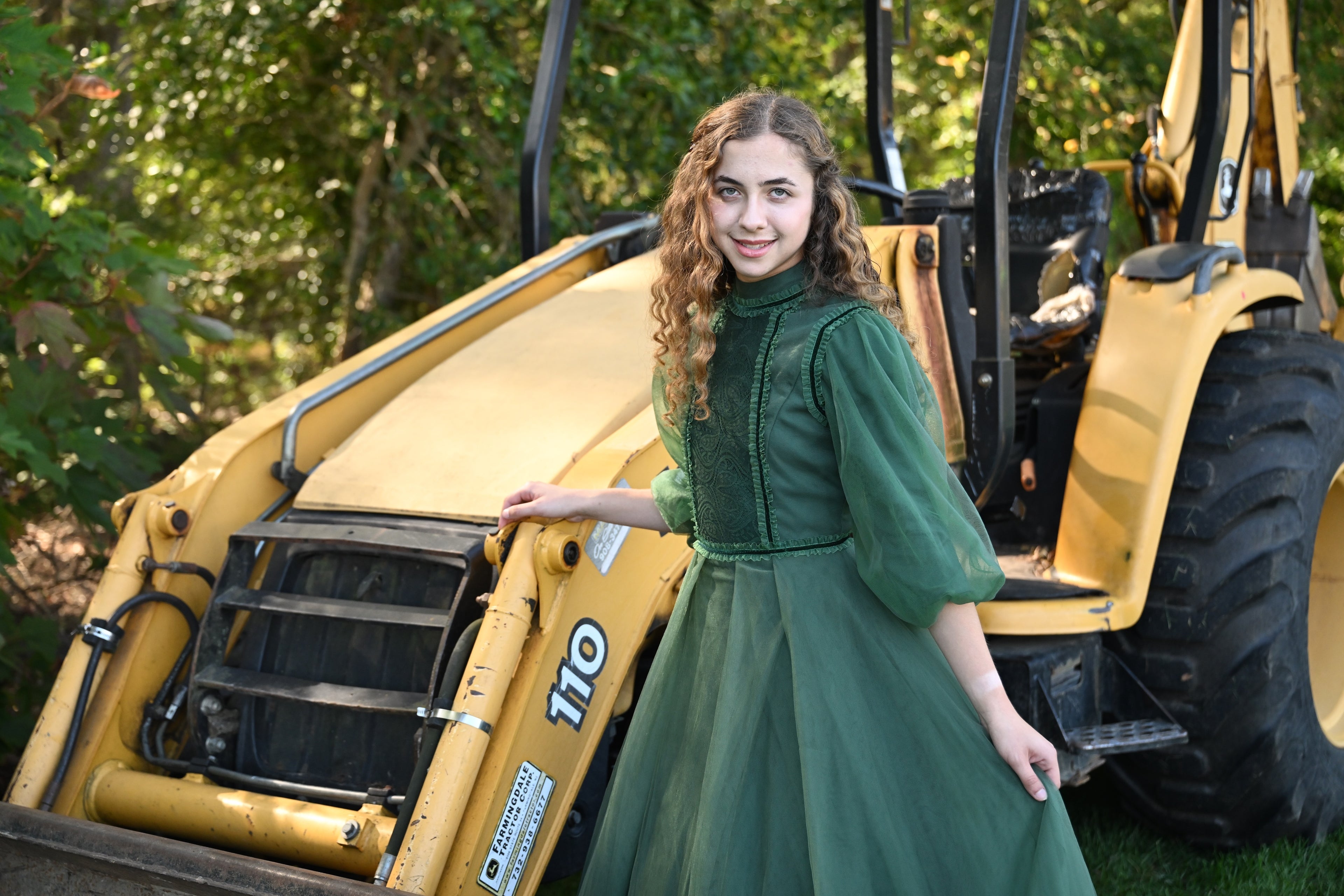 Emerald Lace Regency Teen