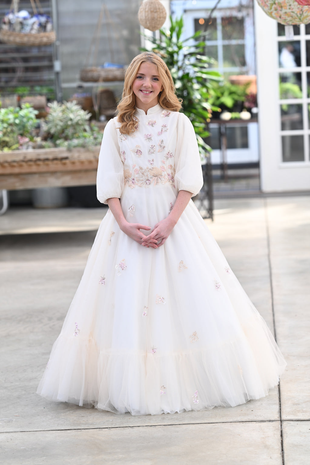 Champagne Sparkle Fade Teen