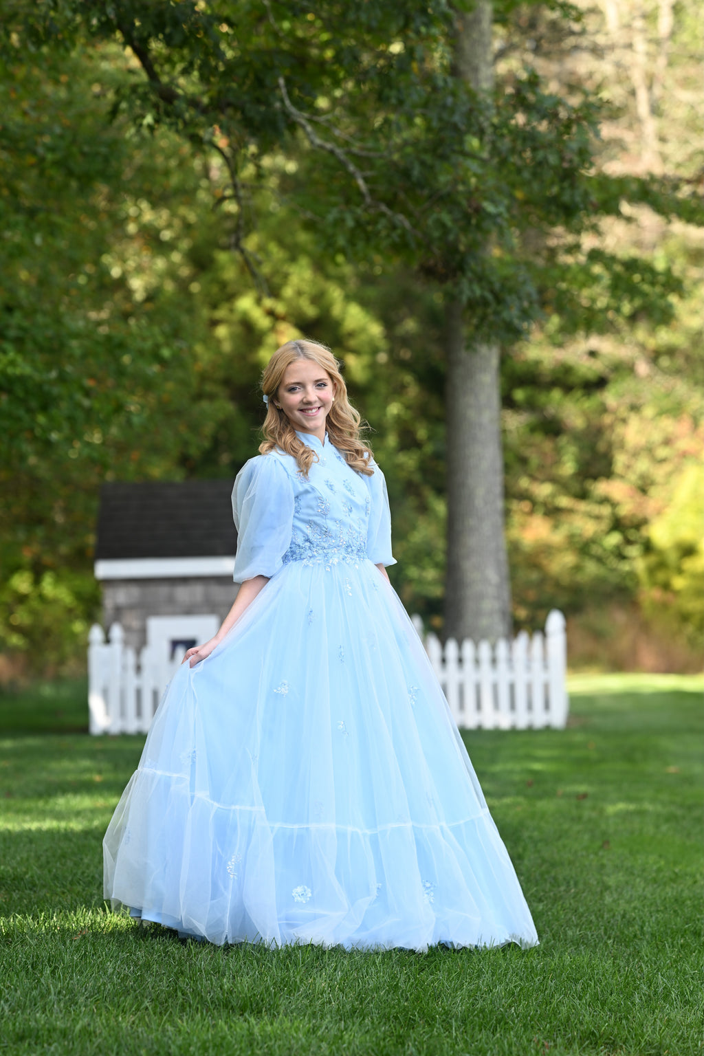 The Blue Sparkle Fade Teen