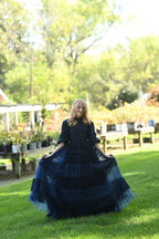 Navy Blue Laceband Teen