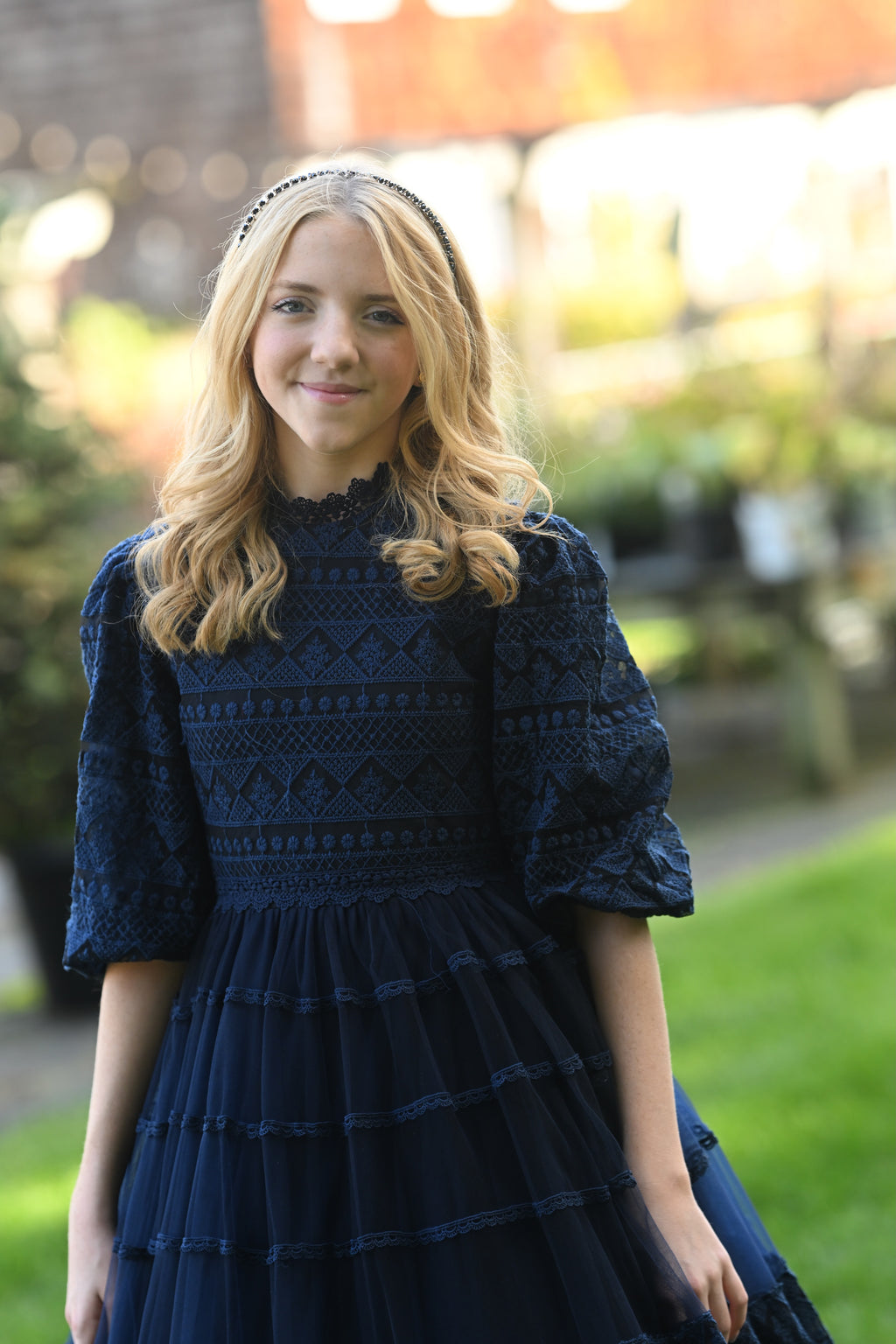 Navy Blue Laceband Teen