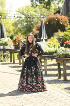 Black Dainty Daisy Teen