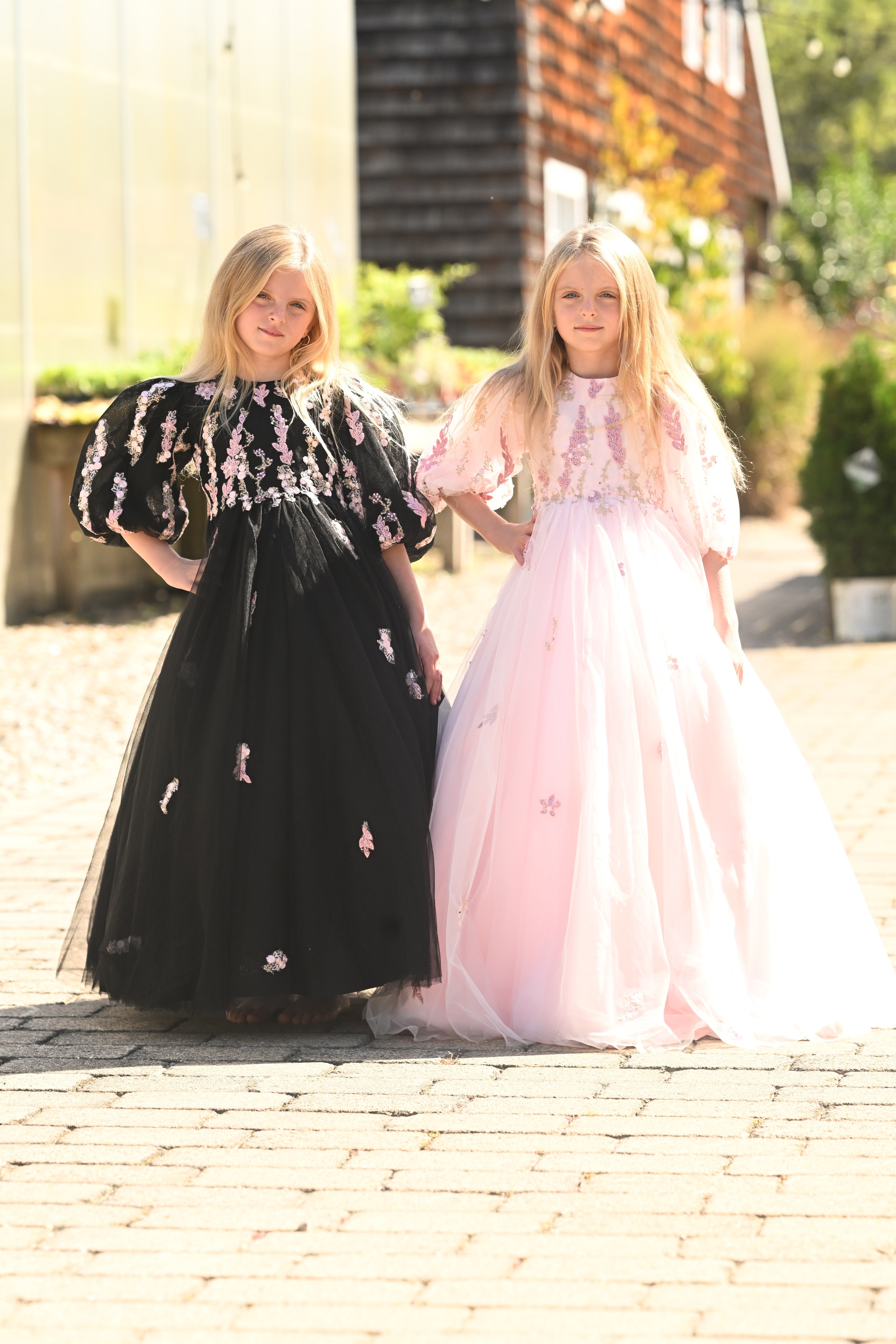 Pink Scattered Stardust & Black Scattered Stardust