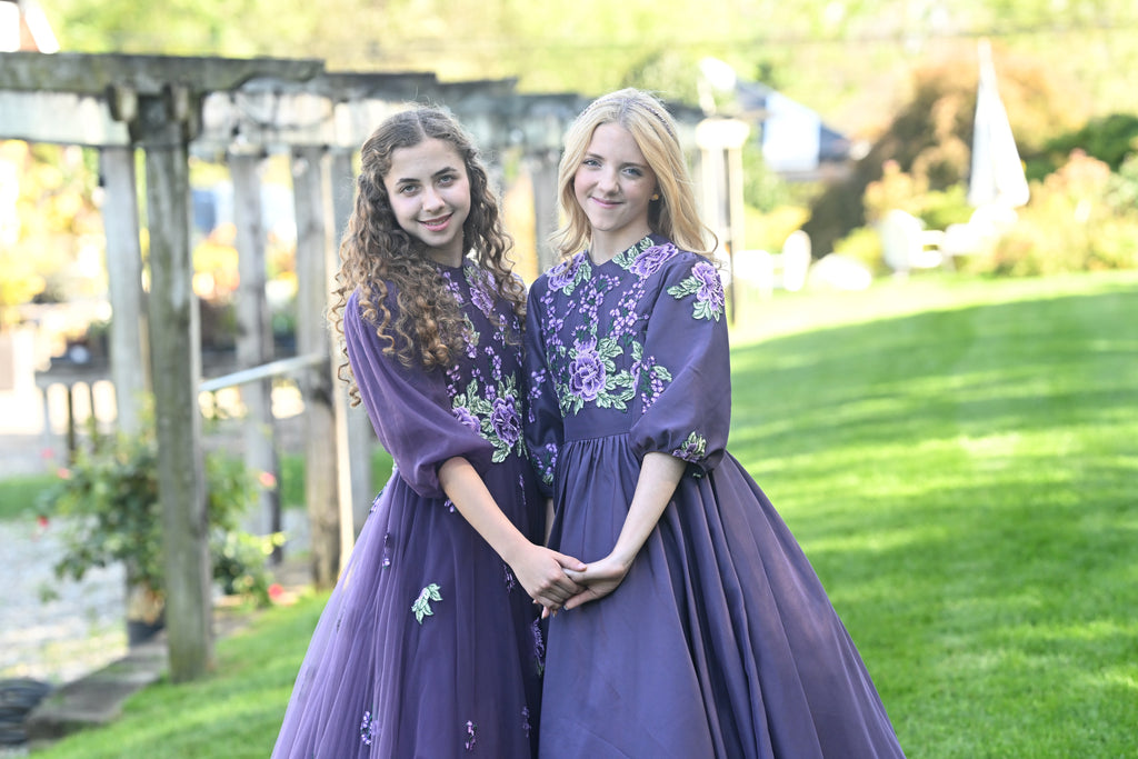 Plum Satinbloom Teen & Plum Petalfall Teen
