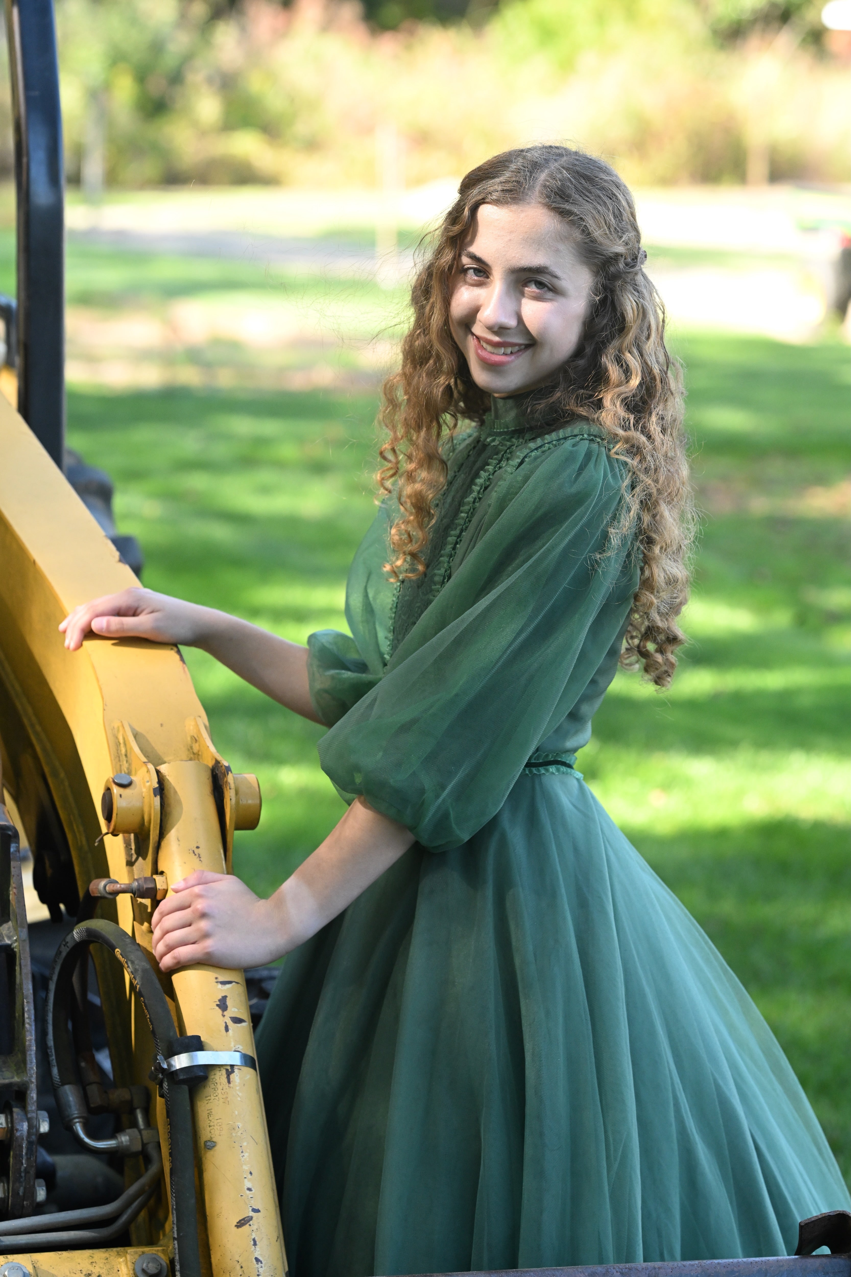 Emerald Lace Regency Teen