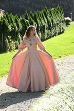 Mauve Satinflair Teen