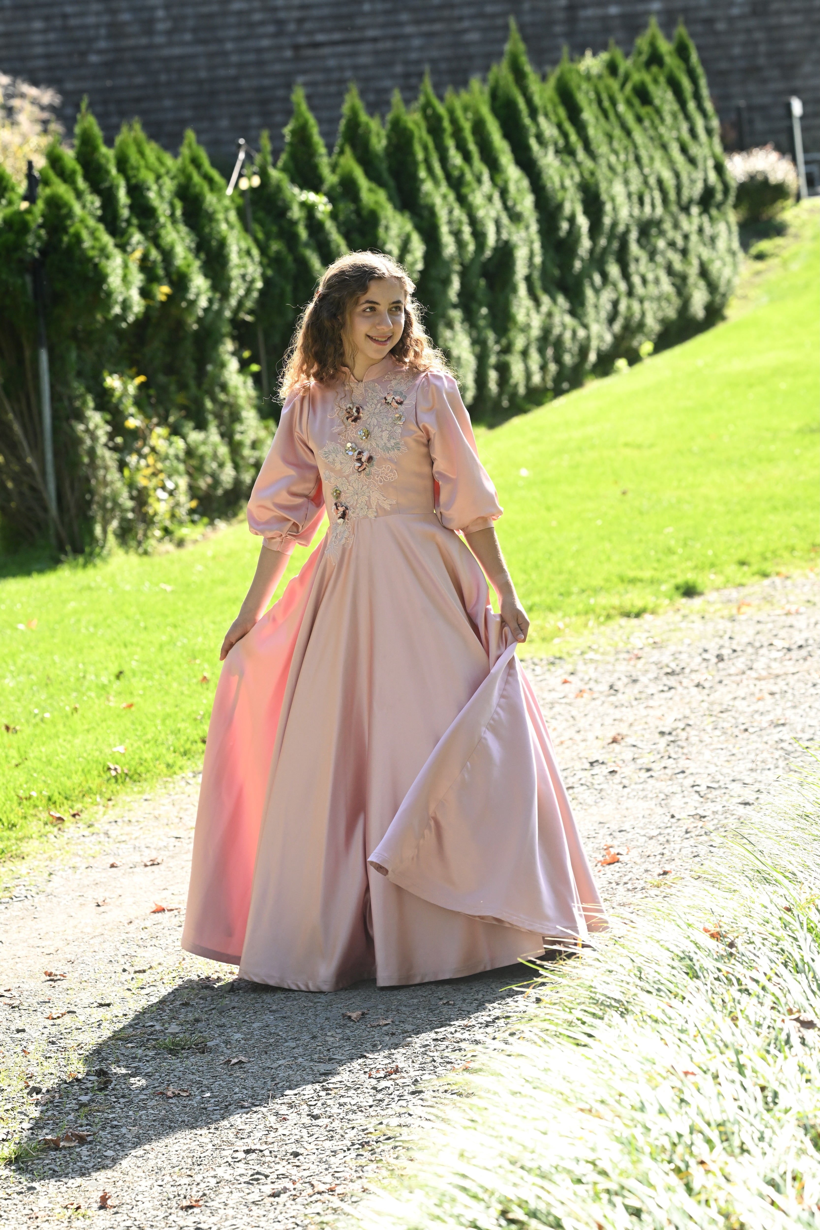 Mauve Satinflair Teen