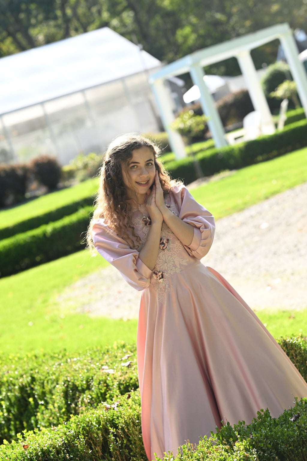 Mauve Satinflair Teen