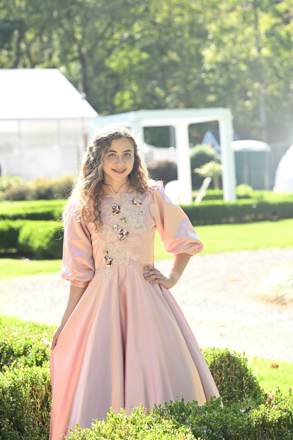 Mauve Satinflair Teen